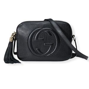 Authentic Gucci Soho small leather disco bag